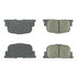 102.08350 by CENTRIC - C-Tek Semi-Metallic Brake Pads with Shims