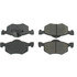 102.08430 by CENTRIC - C-Tek Semi-Metallic Brake Pads with Shims