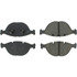 102.09200 by CENTRIC - C-Tek Semi-Metallic Brake Pads with Shims