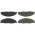 102.09210 by CENTRIC - C-Tek Semi-Metallic Brake Pads with Shims