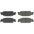 102.09220 by CENTRIC - C-Tek Semi-Metallic Brake Pads with Shims