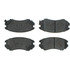 102.09240 by CENTRIC - C-Tek Semi-Metallic Brake Pads with Shims