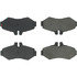 102.09280 by CENTRIC - C-Tek Semi-Metallic Brake Pads with Shims