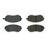 102.09290 by CENTRIC - C-Tek Semi-Metallic Brake Pads with Shims