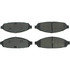 102.09310 by CENTRIC - C-Tek Semi-Metallic Brake Pads with Shims