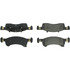 102.09340 by CENTRIC - C-Tek Semi-Metallic Brake Pads with Shims