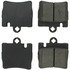 102.08480 by CENTRIC - C-Tek Semi-Metallic Brake Pads with Shims