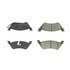 102.08580 by CENTRIC - C-Tek Semi-Metallic Brake Pads with Shims