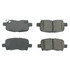 102.08650 by CENTRIC - C-Tek Semi-Metallic Brake Pads with Shims