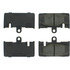 102.0871 by CENTRIC - Disc Brake Pad Set - for 2001-2006 Lexus LS430