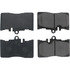 102.08700 by CENTRIC - C-Tek Semi-Metallic Brake Pads with Shims