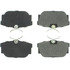 102.08770 by CENTRIC - C-Tek Semi-Metallic Brake Pads with Shims