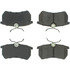 102.08860 by CENTRIC - C-Tek Semi-Metallic Brake Pads with Shims