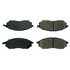 102.08880 by CENTRIC - C-Tek Semi-Metallic Brake Pads with Shims