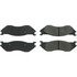 102.08970 by CENTRIC - C-Tek Semi-Metallic Brake Pads with Shims