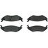 102.08980 by CENTRIC - C-Tek Semi-Metallic Brake Pads with Shims