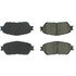 102.09060 by CENTRIC - C-Tek Semi-Metallic Brake Pads with Shims