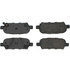 102.09050 by CENTRIC - C-Tek Semi-Metallic Brake Pads with Shims