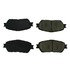 102.09061 by CENTRIC - C-Tek Semi-Metallic Brake Pads with Shims