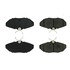 102.09440 by CENTRIC - C-Tek Semi-Metallic Brake Pads with Shims