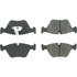 102.09460 by CENTRIC - C-Tek Semi-Metallic Brake Pads with Shims