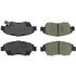 102.09480 by CENTRIC - C-Tek Semi-Metallic Brake Pads with Shims