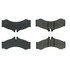 102.09490 by CENTRIC - C-Tek Semi-Metallic Brake Pads with Shims