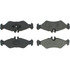 102.09510 by CENTRIC - C-Tek Semi-Metallic Brake Pads with Shims