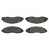 102.09620 by CENTRIC - C-Tek Semi-Metallic Brake Pads with Shims