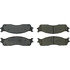 102.09650 by CENTRIC - C-Tek Semi-Metallic Brake Pads with Shims