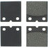 102.09710 by CENTRIC - C-Tek Semi-Metallic Brake Pads with Shims