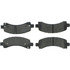 102.09740 by CENTRIC - C-Tek Semi-Metallic Brake Pads with Shims