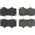 102.09760 by CENTRIC - C-Tek Semi-Metallic Brake Pads with Shims