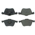 102.09790 by CENTRIC - C-Tek Semi-Metallic Brake Pads with Shims