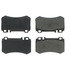 102.09840 by CENTRIC - C-Tek Semi-Metallic Brake Pads with Shims