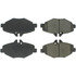 102.09870 by CENTRIC - C-Tek Semi-Metallic Brake Pads with Shims