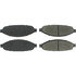 102.09970 by CENTRIC - C-Tek Semi-Metallic Brake Pads with Shims