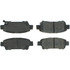 102.0995 by CENTRIC - C-Tek Semi-Metallic Brake Pads with Shims