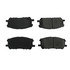 102.10050 by CENTRIC - C-Tek Semi-Metallic Brake Pads with Shims