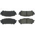 102.10040 by CENTRIC - C-Tek Semi-Metallic Brake Pads with Shims