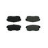 102.10080 by CENTRIC - C-Tek Semi-Metallic Brake Pads with Shims