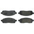 102.10110 by CENTRIC - C-Tek Semi-Metallic Brake Pads with Shims