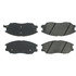102.10130 by CENTRIC - C-Tek Semi-Metallic Brake Pads with Shims