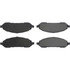 Centric 102.10220 Disc Brake Pad Set C-Tek Semi-Metallic Brake Pads with Shims