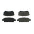 102.10370 by CENTRIC - C-Tek Semi-Metallic Brake Pads with Shims