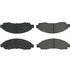 102.10390 by CENTRIC - C-Tek Semi-Metallic Brake Pads with Shims
