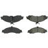 102.10430 by CENTRIC - C-Tek Semi-Metallic Brake Pads with Shims