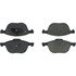 102.10440 by CENTRIC - C-Tek Semi-Metallic Brake Pads with Shims