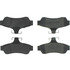 102.10480 by CENTRIC - C-Tek Semi-Metallic Brake Pads with Shims