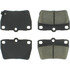 102.10510 by CENTRIC - C-Tek Semi-Metallic Brake Pads with Shims